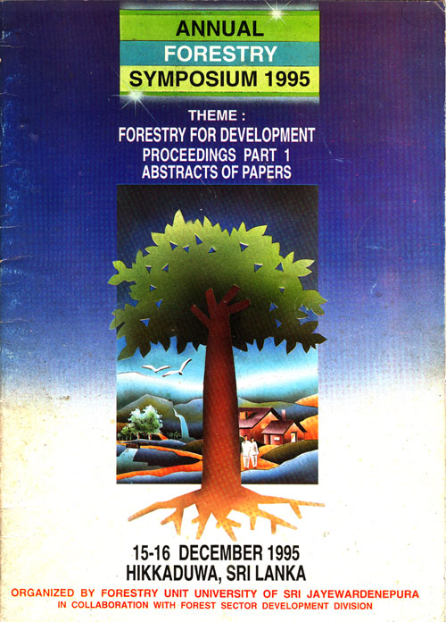 Annual Forestry Symposium 1995